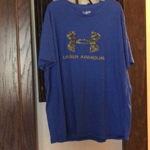 Royal blue underarmour 3XL tee